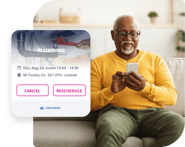 From the convenience of your own home, you can now book your plumbing service online with just a few clicks.